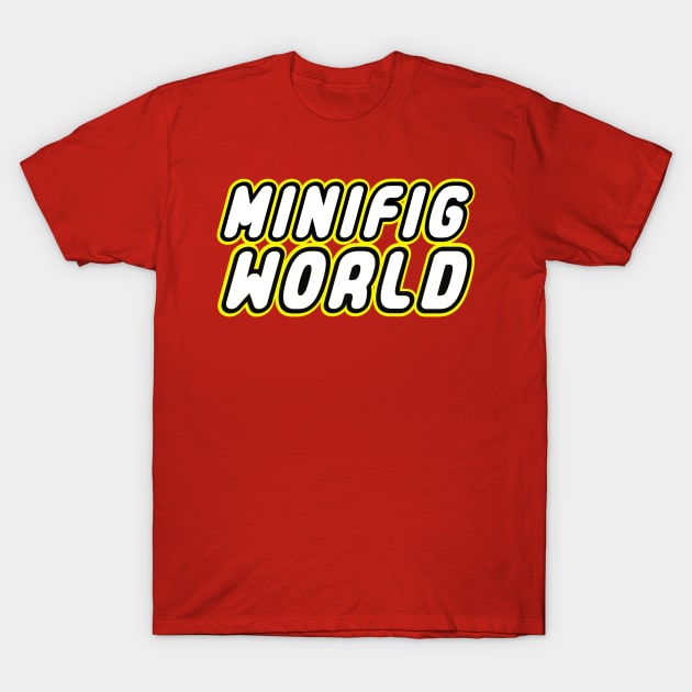 MINIFIG WORLD, Customize My Minifig T-Shirt by ChilleeW